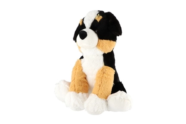 Plysbamseplettet hund 38 cm