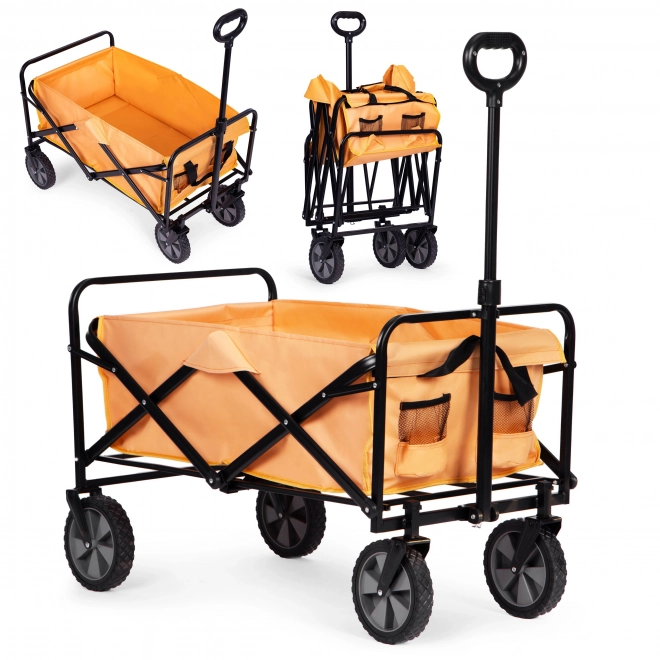 Sammenklappelig transportvogn MultiGarden 47x105 cm, orange