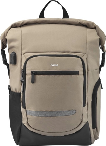 rygsæk til bærbar 15,6″ hama terra beige