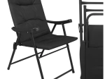 Sammenklappelig campingstol TRIZAND 59 × 70 × 91 cm, polstret