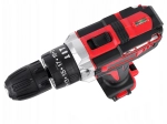Akku-boremaskine/skruetrækker 18 V med kuffert, 2× batterier og LED-lys