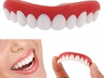 Tandhætte til falske tænder med smil