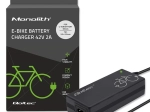 Qoltec-oplader til elcykelbatteri 36 V, 42 V, 2 A, 5,5 × 2,5 mm