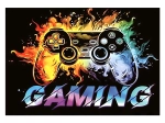 Beskyttende gaming-måtte under stol 50 × 80 cm