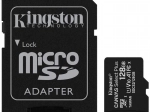 MicroSD-kort 128 GB Kingston Canvas Select Plus med adapter