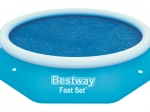Solart overtræksdug til pool 244 cm BESTWAY Fast Set