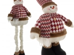 Teleskopisk julesnemand Ruhhy 105 cm - 1 stk.