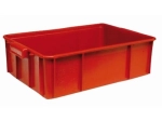 Plastkasse til kød 60 × 40 × 17 cm, bæreevne 15 kg