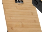Bambus-personvægt med LCD-display 180 kg