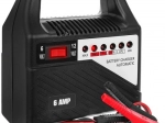 Automatisk bilbatterioplader 6/12 V, 6 A