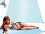 Strandmåtte sandfri XXL 200x200cm