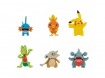 Pokémon sæt med kampfigurer – multipack 6 stk.