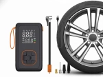Bærbar batteridrevet kompressor med powerbank 7,4 V