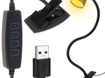 Izoxis LED-bordlampe med klemme