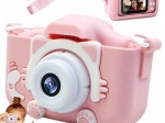 Digitalt kamera til børn i form af kat