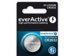Litium knapcellebatterier EverActive CR2032