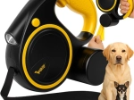 Automatisk hundesnor med LED-lygte 5 m Purlov