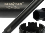 Diamant-kernebor Bigstren 63 × 450 mm 1 1/4 UNC til beton og sten