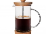 French press i glas til kaffe og te 400 ml