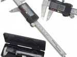 Elektronisk digital skydelære 150 mm med LCD-skærm