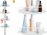 RUHHY hjørne teleskopisk brusehylde