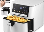 Berdsen varmluftsfriture 6,5 l hvid