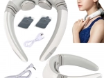 Halselektrostimulator TENS/EMS 2-i-1 med indbygget batteri