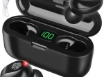 trådløse bluetooth-høretelefoner med powerbank