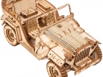 Rokr Træ 3D Puslespil Militær Jeep