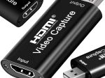 HDMI til USB 4K capture-kort