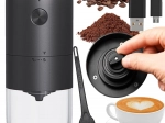 Elektrisk rejsekværn til kaffe med justerbar kværningsgrad og USB‑C