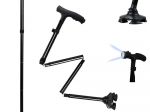 Sammenklappelig stok med LED-lys
