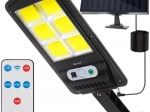 Solcelle LED-lampe 120 LED med ekstern panel Izoxis