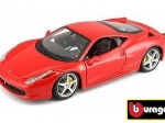 Ferrari 458 Italia rød model fra Bburago