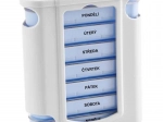 Ugentlig pilleorganizer ORION, 28 rum