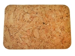 Korkebordskånere rektangulære med afrundede hjørner 36 × 25 cm, sæt med 6 stk.
