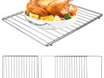 Justerbar metalrist til ovn 35–60 × 32 cm