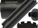 Diamant kerneborekrona BIGSTREN 112 × 460 mm, gevind 1.1/4 UNC