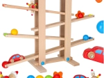 Montessori XXL-kuglebane i træ