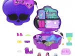 Polly Pocket kompakt Monster High kranium med skatepark og skole