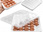 Plastboks til æg med låg, 30 stk.