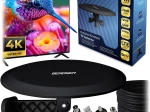 Indendørs og udendørs TV-antenne Ultra HD 4K BERDSEN BD-955 sort