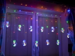 Jule LED-lyskugler 3 m 108 LED Multicolor
