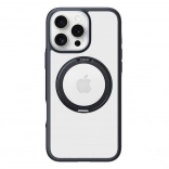 Torras Ostand R Fusion cover til iPhone 16 Pro, sort