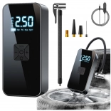 Elektrisk Bærbar Mini Kompressor med LED Lommelygte