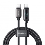 USB-C-kabel Mcdodo med LED-display, 100W, 1,2 m