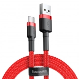 Baseus Cafule USB-C-kabel 2 m rød