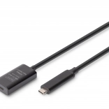 Aktivt USB-C til USB-C forlængerkabel, USB 3.2 Gen2, 10 Gbps, 5 m