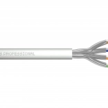 Patchkabel kat. 6A U/FTP, AWG 27/7, LS0H, 100 m, grå