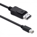 Kabel Mini DisplayPort til DisplayPort 1.1, 1080p, 1,8 m